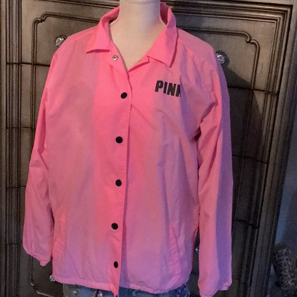 PINK VICTORIAS SECRET jacket